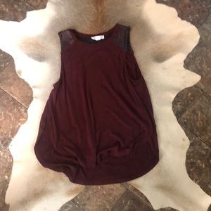 Maroon Tank